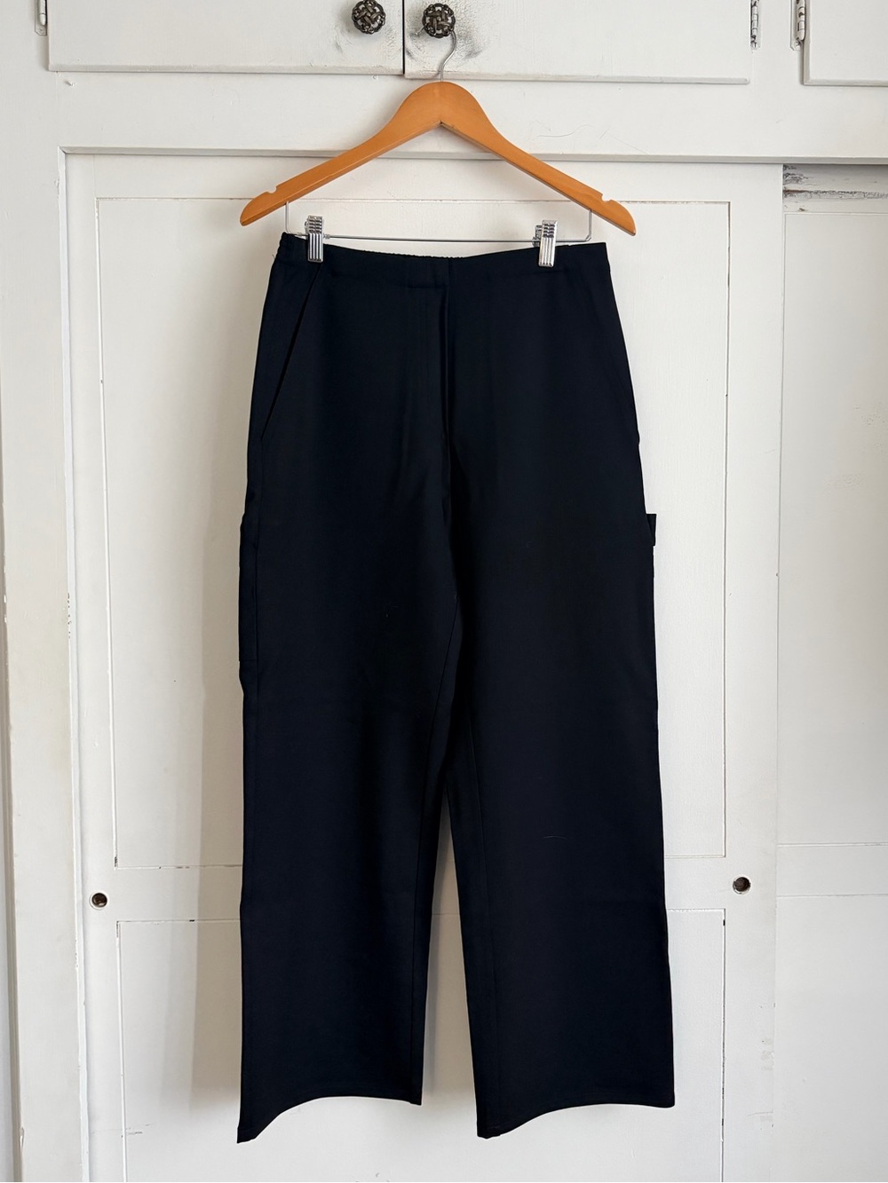 Leset Jane Painter Wool Pant - Black